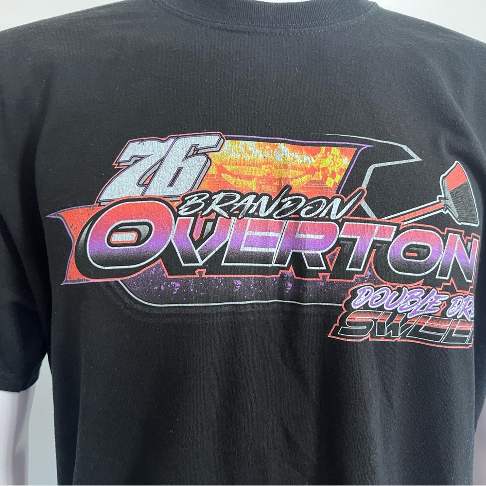 Brandon Overton Eldora Sweep dirt late model shirt XL